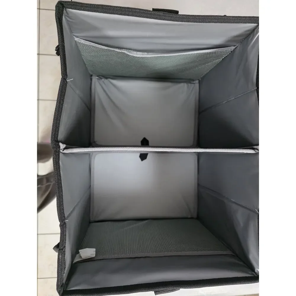 Haushof Large Picnic/Grill Bag Caddy With Paper Towel Holder NWOT